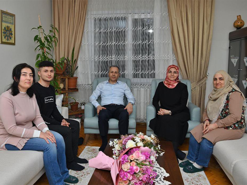 Vali Yerlikaya, Bugan Ailesine Misafir Oldu