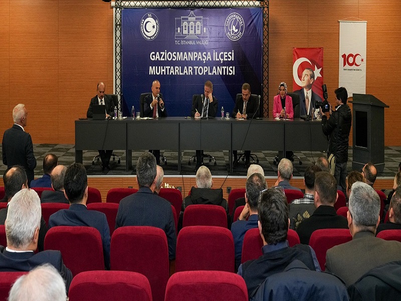 Vali Gül, 3 İlçenin Muhtarları ile Bir Araya Geldi