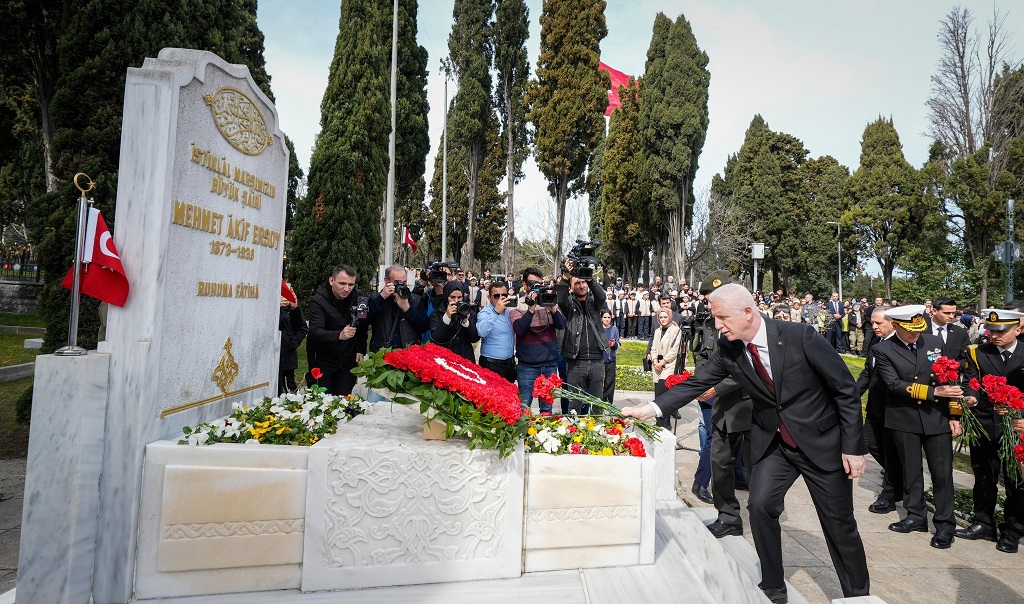 Milli Şair Mehmet Âkif Ersoy, İstiklal Marşı’nın Kabulünün 104. Yılında Dualarla Anıldı