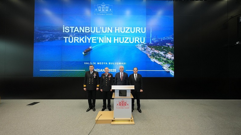 Vali Gül, İstanbul’un 2025 Yılının İlk 3 Ayına İlişkin Emniyet Verilerini Açıkladı